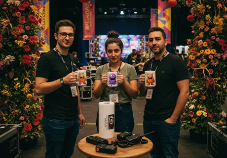 Equipas de agências de eventos