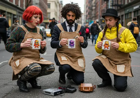 Equipas de flash mobs