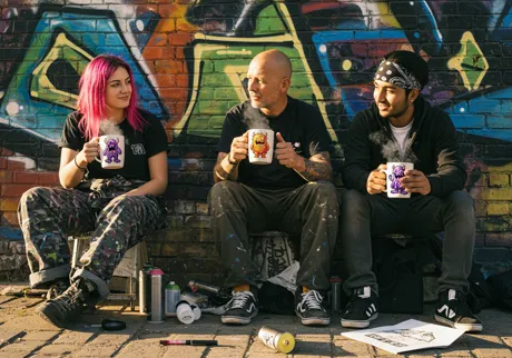 Equipas de graffiti e arte urbana