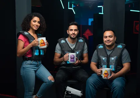 Equipas de laser tag