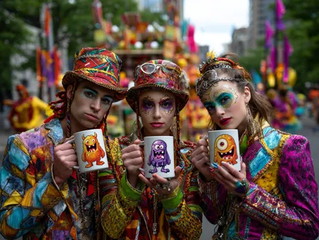 Grupos para desfiles e festivais