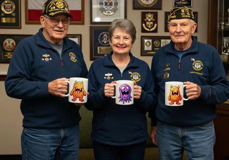 Grupos de veteranos e antigos alunos